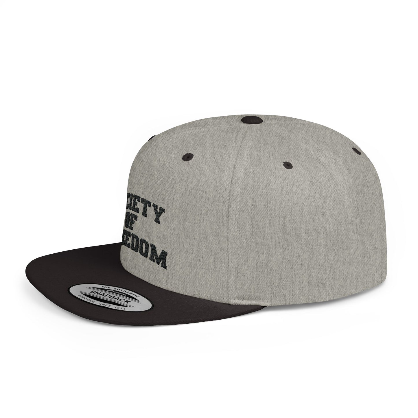 Society of Freedom Flat Bill Snapback B/G