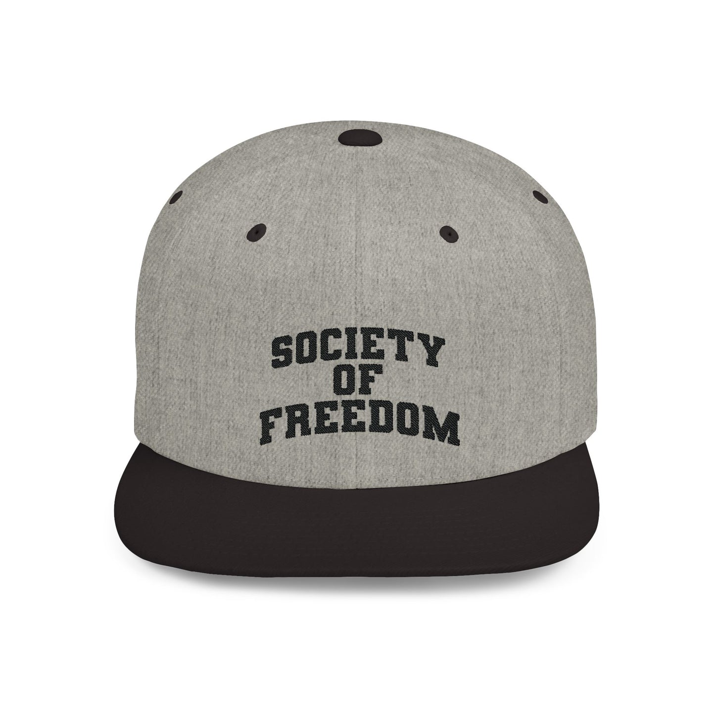 Society of Freedom Flat Bill Snapback B/G