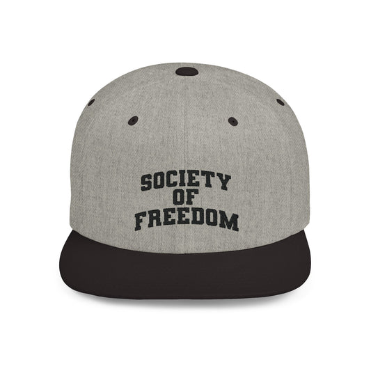 Society of Freedom Flat Bill Snapback B/G